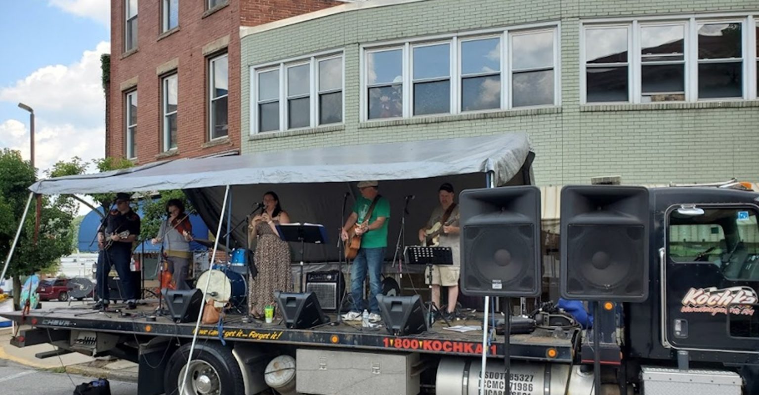 The Main Stage Vandergrift Artfest